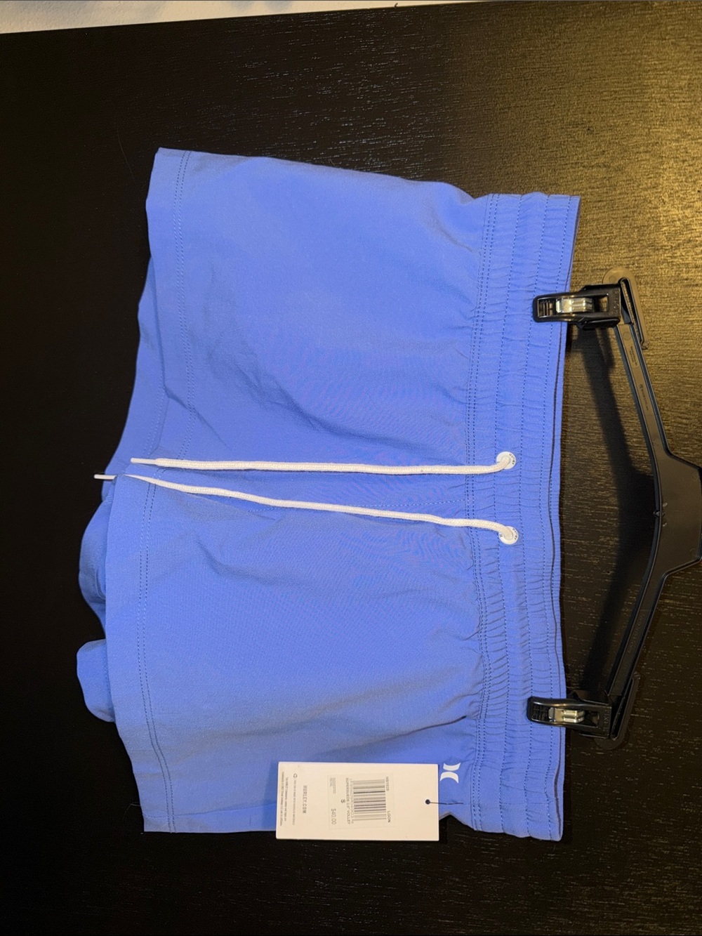 Hurley Periwinkle Blue Swim Shorts with White Drawcord